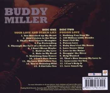 2CD Buddy Miller: Your Love And Other Lies / Poison Love