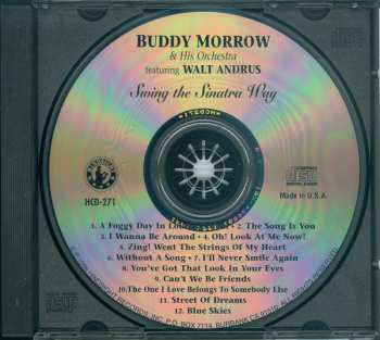 CD Buddy Morrow And His Orchestra: Swing The Sinatra Way