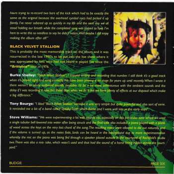 CD Budgie: If I Were Brittania I'd Waive The Rules