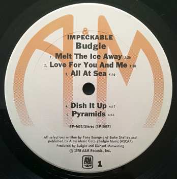 LP Budgie: Impeckable