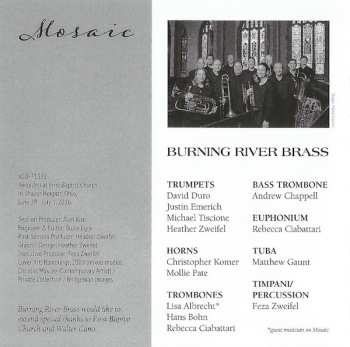 CD Burning River Brass: Mosaic