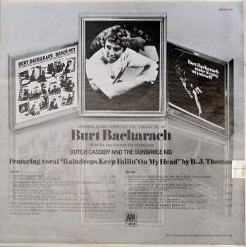 LP Burt Bacharach: Butch Cassidy And The Sundance Kid (Original Score)