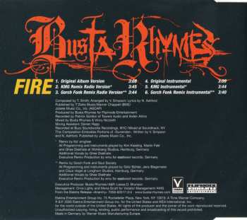 CD Busta Rhymes: Fire