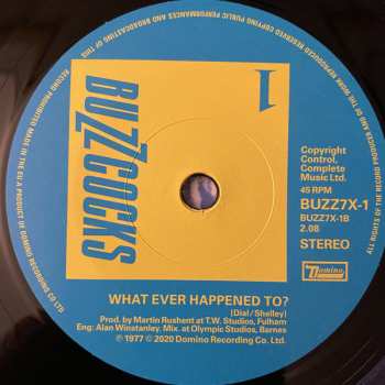 12SP/Box Set Buzzcocks: Complete UA Singles 1977-1980 LTD