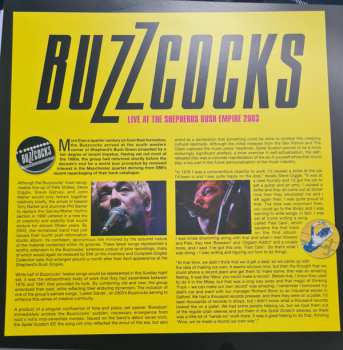 2LP/DVD Buzzcocks: Live At The Shepherds Bush Empire 2003