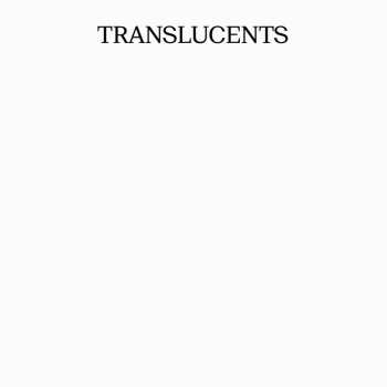 Album Byron Westbrook: Translucents