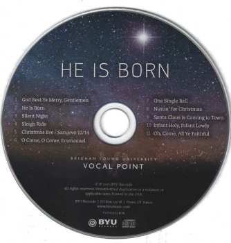 CD Vocal Point: He Is Born