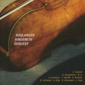 Boulanger • Hindemith • Debussy
