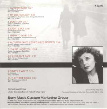 CD Edith Piaf: La Vie En Rose / Édith Piaf Sings In English