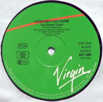 LP Cabaret Voltaire: The Dream Ticket