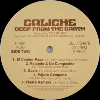 LP Caliche: Deep From The Earth