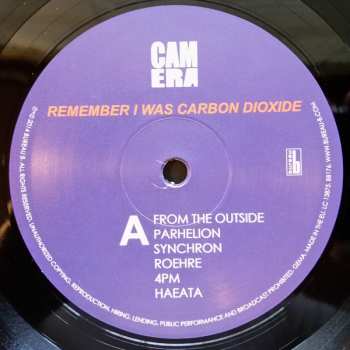 LP/CD Camera: Remember I Was Carbon Dioxide
