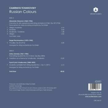LP Camerata Tchaikovsky: Russian Colours LTD