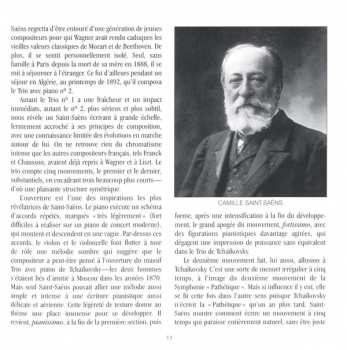 CD Camille Saint-Saëns: Piano Trios