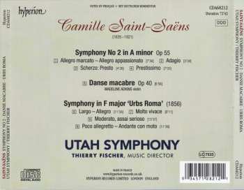 CD Camille Saint-Saëns: Symphony No 2 A Minor ∙ Symphony In F Minor 'Urbs Roma' ∙ Dans Macabre