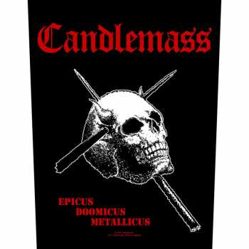 Merch Candlemass: Rückenaufnäher Epicus Doomicus Metallicus