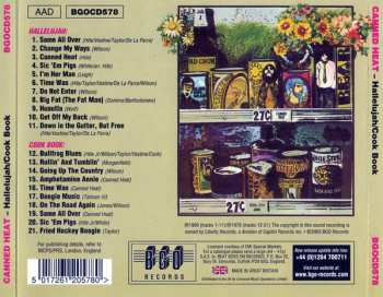 CD Canned Heat: Hallelujah / Cook Book