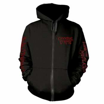 Merch Cannibal Corpse: Sweatshirt mit Reißverschluss Tomb Of The Mutilated (explicit)
