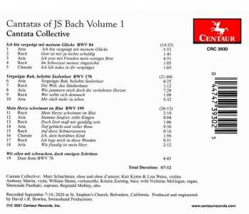CD Johann Sebastian Bach: Cantatas Of JS Bach  Volume 1