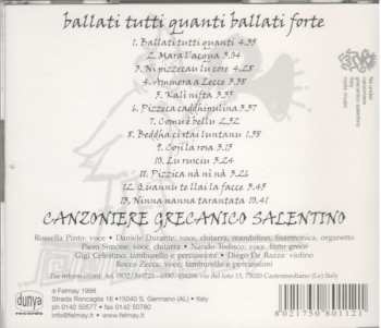 CD Canzoniere Grecanico Salentino: Ballati Tutti Quanti Ballati Forte