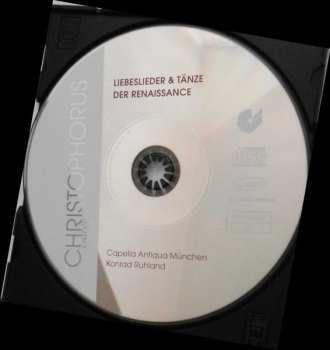 CD Konrad Ruhland: Liebeslieder & Tänze der Renaissance - Love songs & dances from the Renaissance - Capella Antiqua München / Konrad Ruhland