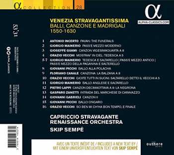 CD Capriccio Stravagante: Venezia Stravagantissima