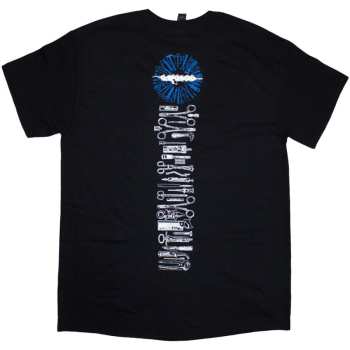 Merch Carcass: Carcass Unisex T-shirt: Necro Head (black) (back Print) (small) S