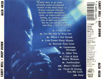 CD Carey Bell: Deep Down