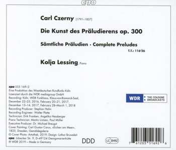 2CD Carl Czerny: Die Kunst Des Präludierens Op.300