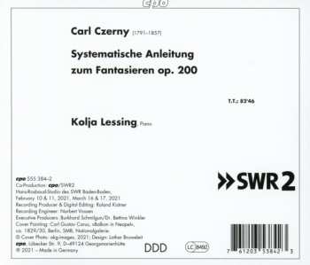 2CD Carl Czerny: Anleitung Zum Fantasieren Op. 200