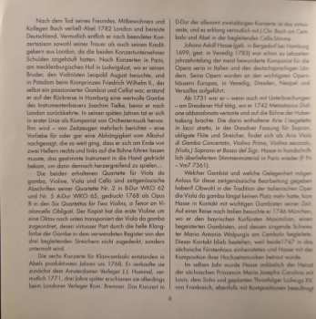 CD Carl Friedrich Abel: Composed To The Soul - Concerti • Quartetti • Arie