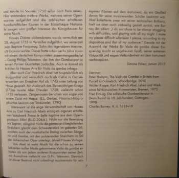 CD Carl Friedrich Abel: Composed To The Soul - Concerti • Quartetti • Arie