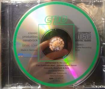 CD Carl Friedrich Abel: Composed To The Soul - Concerti • Quartetti • Arie