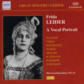 2CD Frida Leider: A Vocal Portrait