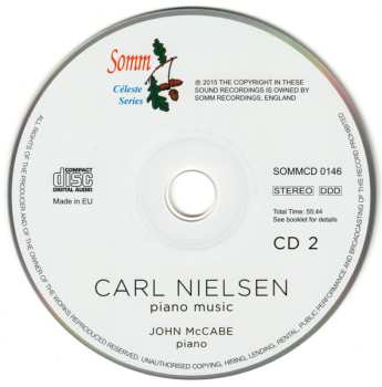 2CD Carl Nielsen: Piano Music