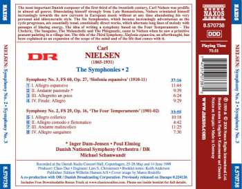 CD Michael Schønwandt: Symphony No. 2 "The Four Temperaments" • Symphony No. 3 "Sinfonia Espansiva"