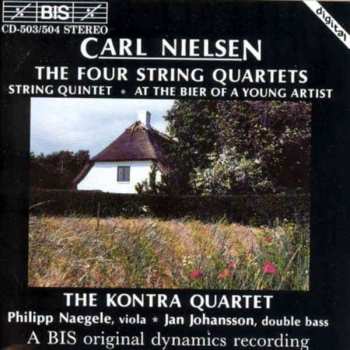2CD Carl Nielsen: The Four String Quartets / String Quintet ✽ At The Bier Of A Young Artist