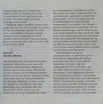 CD Berliner Philharmoniker: Carmina Burana