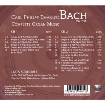 CD Carl Philipp Emanuel Bach: Complete Organ Music