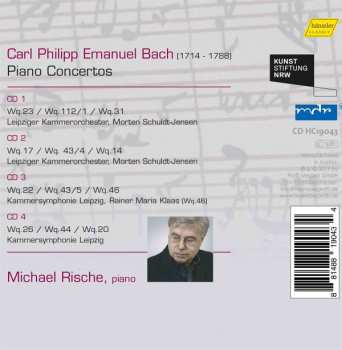 4CD Carl Philipp Emanuel Bach: Piano Concertos