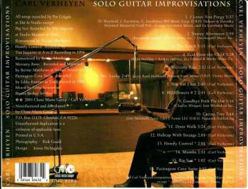 CD Carl Verheyen: Solo Guitar Improvisations