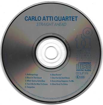 CD Carlo Atti Quartet: Straight Ahead