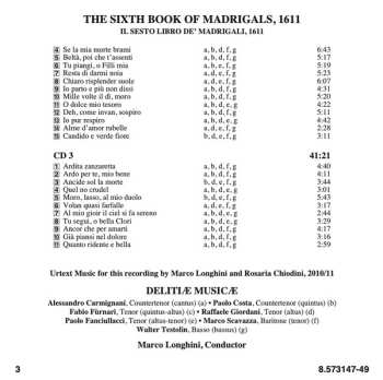 3CD Carlo Gesualdo: Madrigals Books 5 and 6