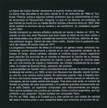 CD Carlos Gardel: Master Of Tango