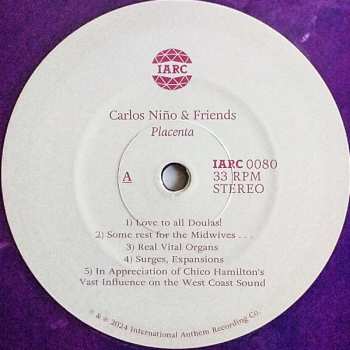 2LP Carlos Niño & Friends: Placenta CLR | LTD