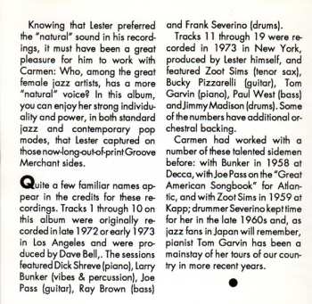 CD Carmen McRae: Velvet Soul