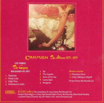 3CD/Box Set Carmen: The Albums 1973-1975