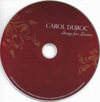 CD Carol Duboc: Songs For Lovers