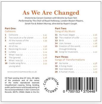 CD London Mozart Players: As We Are Changed