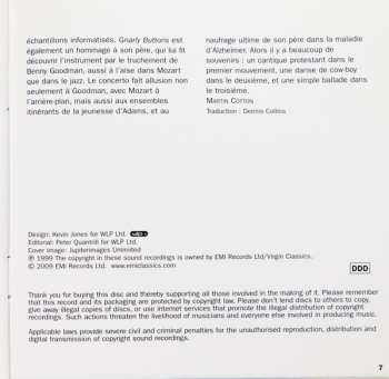 CD John Adams: American Clarinet